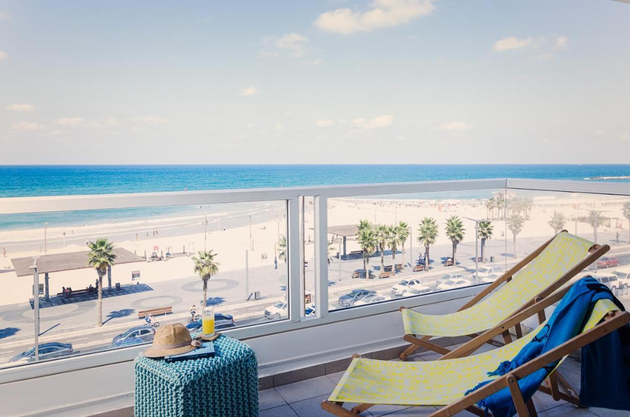 4 Bedroom Apartment On The Beach 特拉维夫 外观 照片